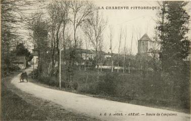 1 vue LA CHARENTE PITTORESQUE - A.G.A. - 4545 - ABZAC - Route de Confolens