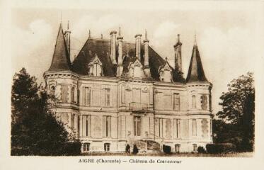1 vue  - AIGRE (Charente) - Château de Crevecoeur (ouvre la visionneuse)